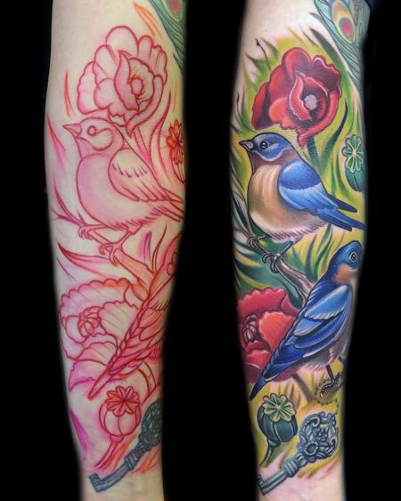 Tattoos - Grandma Birds - 95751